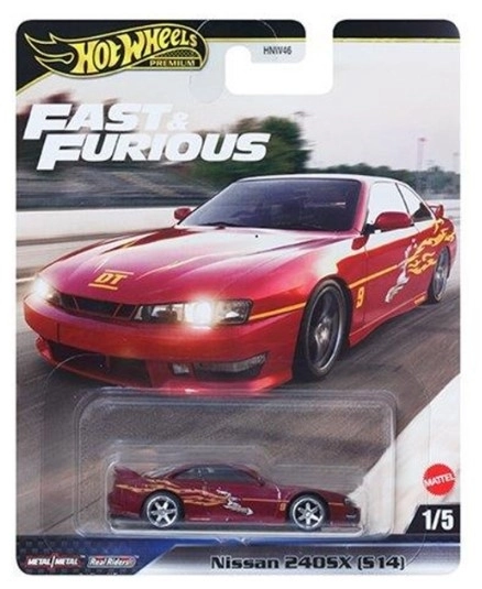 Hot Wheels Premium - Fast Furious Nissan 240SX (S14) HNW46 JBL99